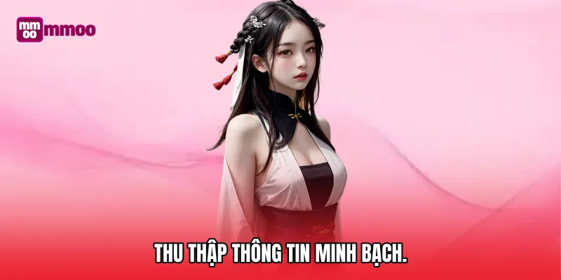 Thu thập thông tin minh bạch